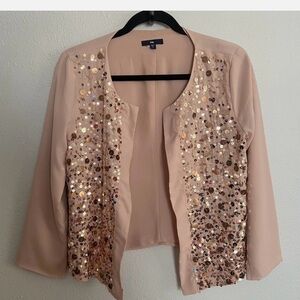 Sequin Open Blazer - perfect for a night out!